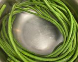 ささげの生姜醤油・胡麻和え♪作り方1写真