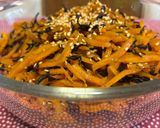 すぐでき⭐︎人参とひじきのキンピラ🥕作り方5写真