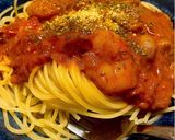 カニ味噌トマトクリームパスタ(作り置き)作り方16写真