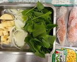 ルーなし簡単♪鮭とほうれん草の豆乳クリーム煮作り方1写真