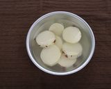 さつまいもとりんごの甘煮作り方1写真