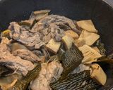 鮪のあらと、とろろめ煮作り方4写真