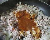 麻婆豆腐の素で作るジャージャー麺作り方3写真