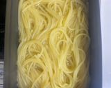 節約キャンプ飯！和えるだけ！納豆パスタ作り方2写真