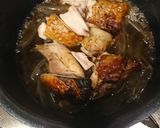 Xmasのチキンde親子丼作り方4写真