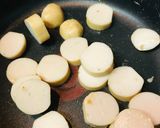 鶏肉ソーセージの玉子チャーハン作り方1写真