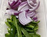 【簡単夕食】鶏胸肉と野菜の揚げ炒め作り方1写真