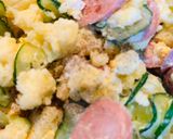 懐かしい味。魚肉ソーセージ入り♡レンジでポテサラ作り方6写真