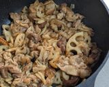 今日の夕飯✨豚こま肉とレンコンの甘酢炒め作り方7写真