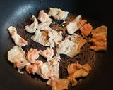 豚肉とかつお菜の塩焼きそば作り方2写真