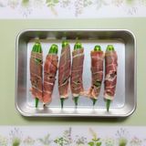 サクッと！オクラと生ハムの天ぷら作り方2写真