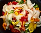 白身魚とミートボールあんのイタリアン作り方9写真
