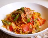 昔ながらの喫茶店風ナポリタン作り方6写真