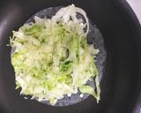 簡単！豚なしチーズとんぺい焼き作り方2写真