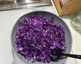 紫キャベツのスパイス煮込み作り方2写真