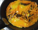 人参ともずくの甘酢炒め作り方4写真