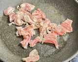 厚揚げと小松菜の豚バラごま味噌炒め作り方4写真