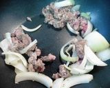 牛トマ玉の味噌チリ炒め作り方4写真