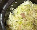 電子レンジでキャベツとツナの塩レモン蒸し作り方4写真