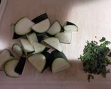 ズッキーニの大葉炒め作り方1写真