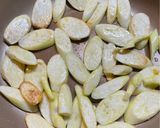 マコモダケのにんにく炒め作り方4写真