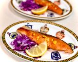 焼き鮭に柚子を散らして〜ほのかな香り✨作り方6写真