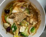 肉無豆腐コク旨中華風梅お好み焼き味野菜炒作り方19写真