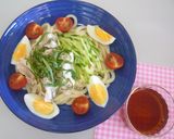 夏にさっぱり☆冷しゃぶうどん作り方4写真