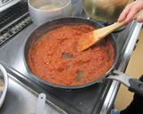 サバ缶とトマトのカレー作り方2写真