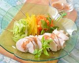 鶏むね肉と彩り野菜のごまだれサラダ♪作り方7写真