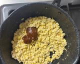 カレー風味の炒り豆腐！作り方5写真
