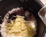 ゆかりと生姜の炊き込みご飯作り方1写真