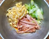 ヨウサマの減塩焼豚と種もやしの麻辣醤和え作り方4写真