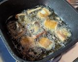 アカエイの醤油酒粕揚げ作り方5写真