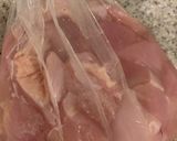 鶏むね肉とちんげん菜のとろっと炒め作り方3写真