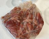 牛こま切れ肉で簡単チンジャオロース作り方1写真