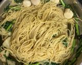帆立と柚子胡椒oilの筍蕨ぺぺロンチーノ作り方8写真