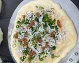 ★PIZZA★しらす・梅・ねぎ・海苔 和風ピザ作り方5写真