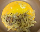 じゃがいもと玉ねぎとひき肉で✳︎オムレツ作り方7写真