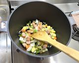 簡単！トマトスープ 野菜ジュース使用作り方3写真