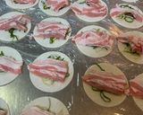 豚肉とねぎの棒餃子作り方2写真