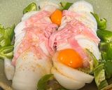 朝ご飯♡節約♡簡単新玉葱たっぷり卵ソテー作り方1写真