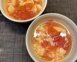 【3分で完成】暑い夏に★トマ玉スープ作り方5写真