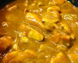 煮こみレトルトカレー●チキンたまごカレー作り方2写真