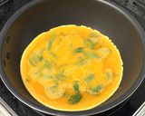 台湾バジルの卵焼き（九層塔蛋）作り方2写真
