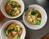 根菜茄子白菜オイすき焼き味温野菜サラダ作り方8写真