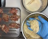 豚コマ肉のミルフィーユトンカツ作り方4写真