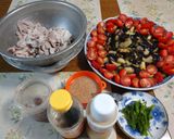 茄子と豚肉と青紫蘇の冷しゃぶを梅ポン酢で作り方21写真