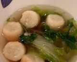 レタスとお麩の中華スープ作り方4写真
