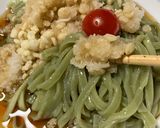 簡単モロヘイヤぶっかけ冷麺（大根おろし）作り方10写真